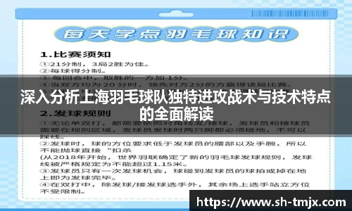 深入分析上海羽毛球队独特进攻战术与技术特点的全面解读